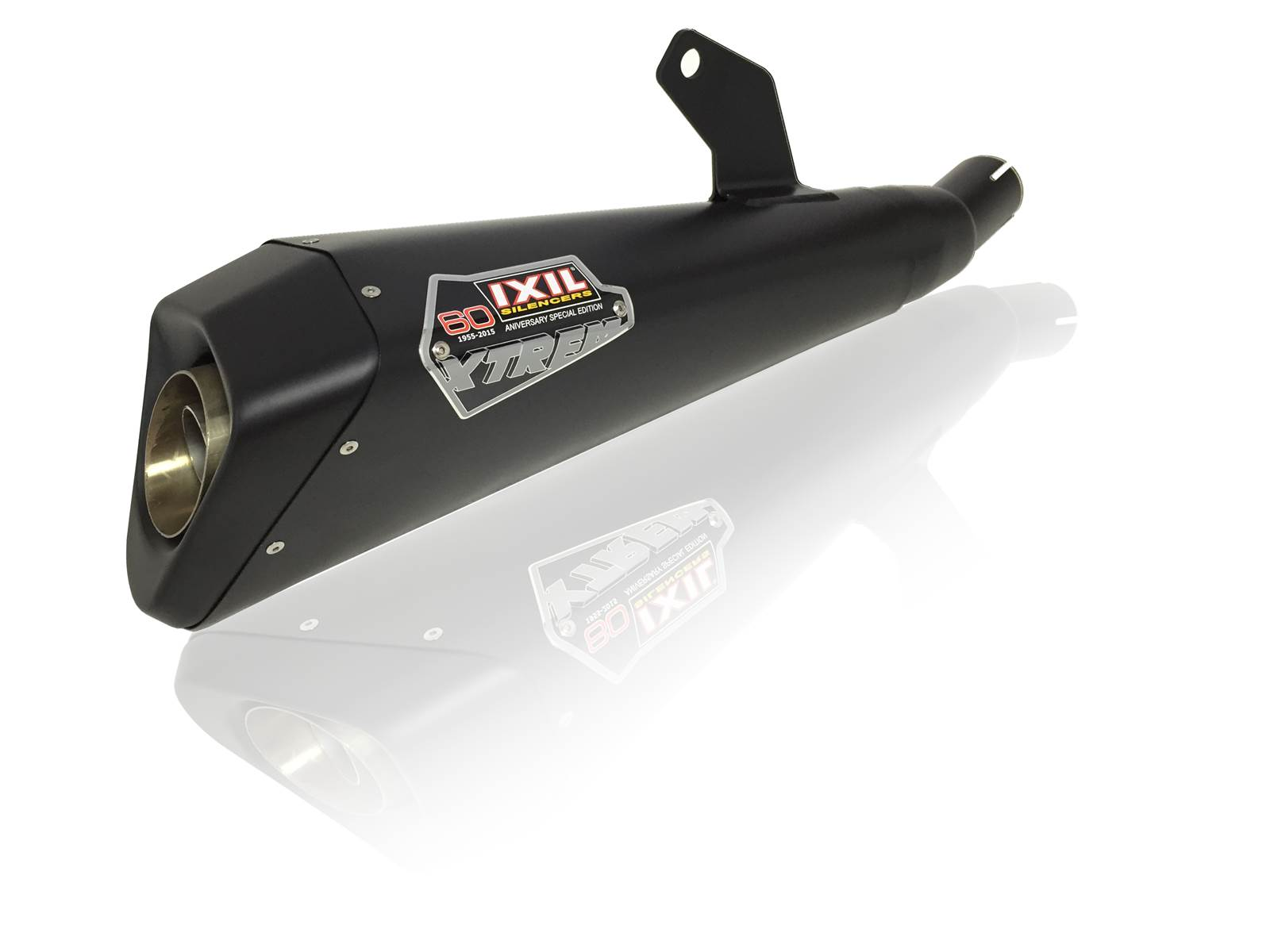 Ixil Slip On X55sb Slash Cone Xtrem Black Exhaust Pipe For Honda Cb 500 F 13 15 Pc45
