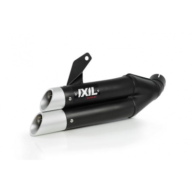 FULL SYSTEM L3XB DUAL HYPERLOW BLACK XL exhaust pipe for KAWASAKI Z650 - NINJA 17-19 (ER650H EX650K)