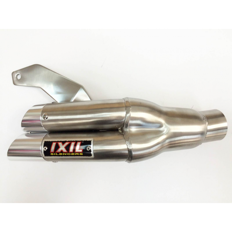 IXIL SLIP ON L2X DUAL HYPERLOW exhaust pipe for KAWASAKI ZX 636 R 