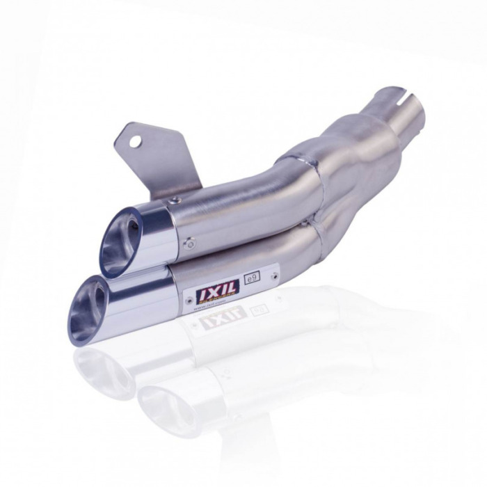 IXIL SLIP ON L2X DUAL HYPERLOW exhaust pipe for SUZUKI GSX 750 R
